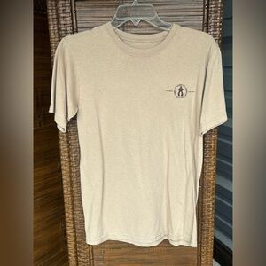 Cowboy Up Men Shirt Small Gray Logo Rodeo Short Sleeve Tee